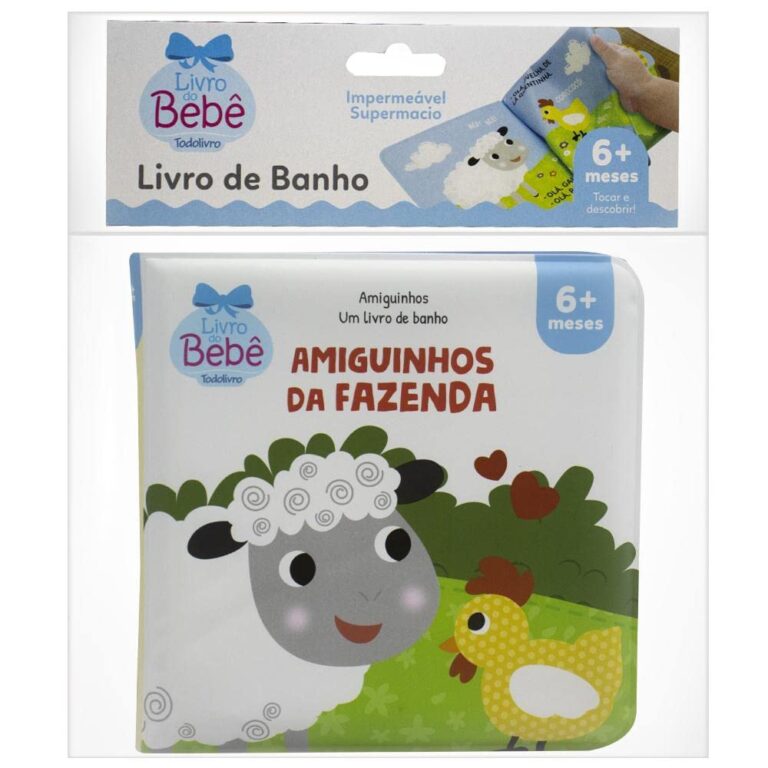 Amiguinhos da Fazenda — Livro de Banho — foto 1