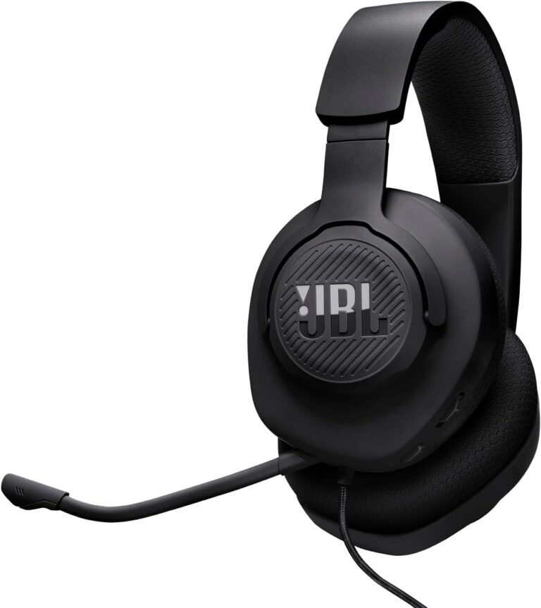 JBL Quantum 100M2 Headset Gamer com Microfone Removível Preto — foto 1