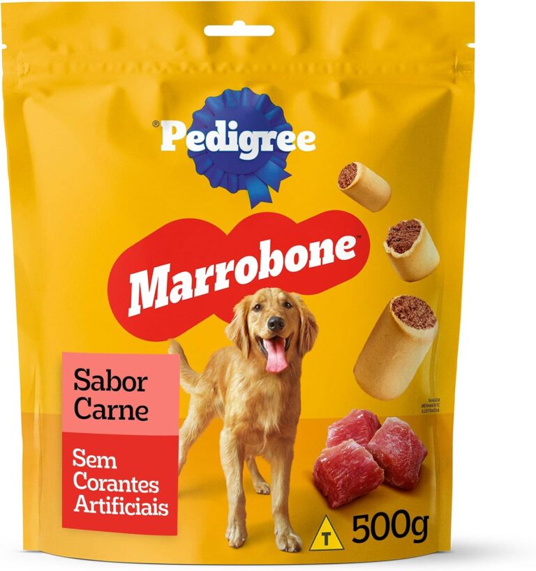 Pedigree Marrobone Biscoito Carne para Cães Adultos 500 g — foto 1