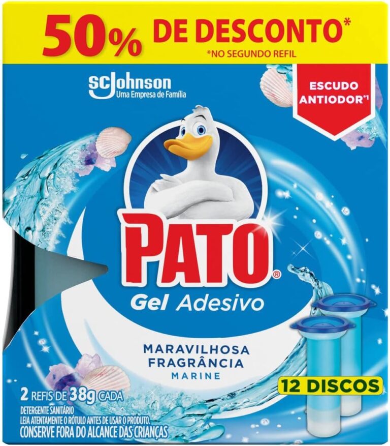 Pato Gel Adesivo Marine 2 Refis 12 Discos — foto 1