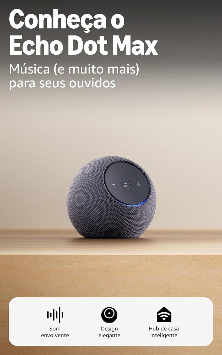 Amazon Echo Dot Max Grafite com Alexa — foto 1