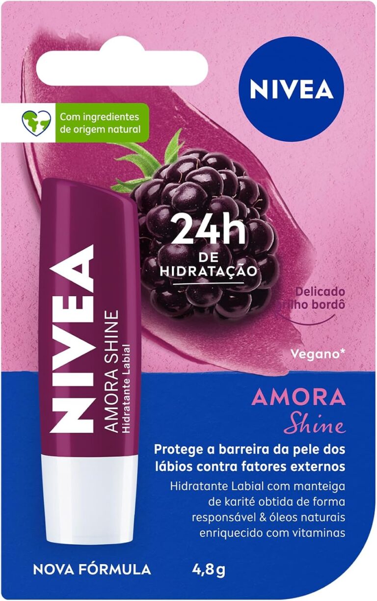 NIVEA Amora Shine Hidratante Labial 4,8 g — foto 1