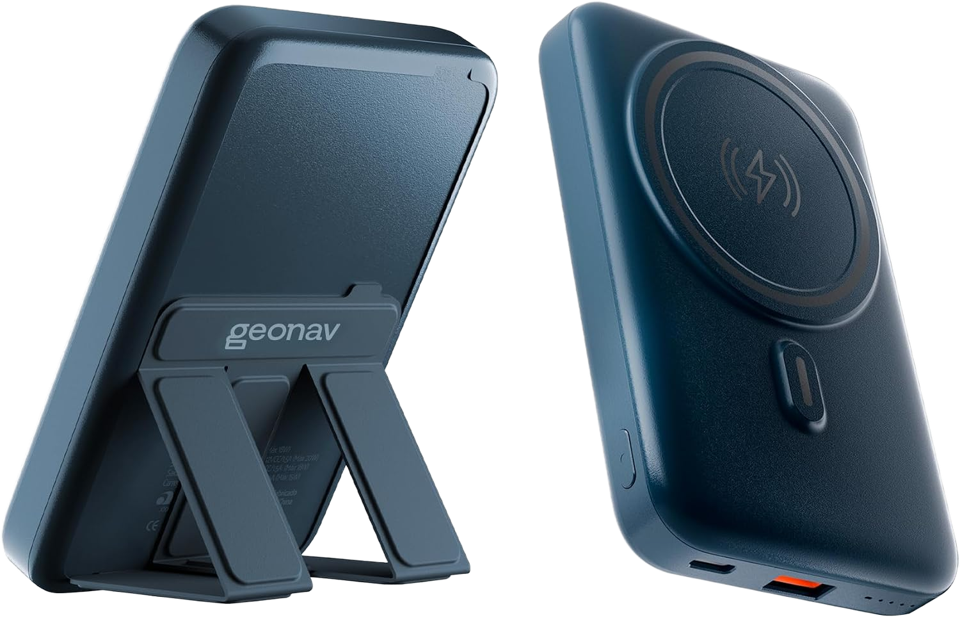 Geonav Power Bank, Carregador Portátil Universal por Indução 10.000mAh