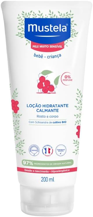 Mustela Hidratante sem Fragrância para Pele Sensível 200 ml