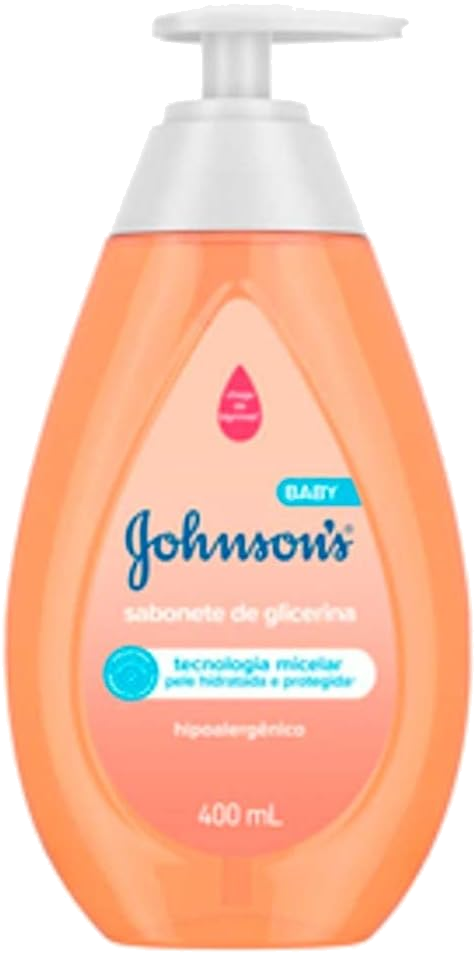 Johnson's Baby Sabonete Glicerina da Cabeça aos Pés 400 ml