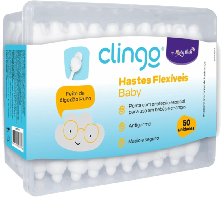 Clingo Hastes Flexíveis Brancas