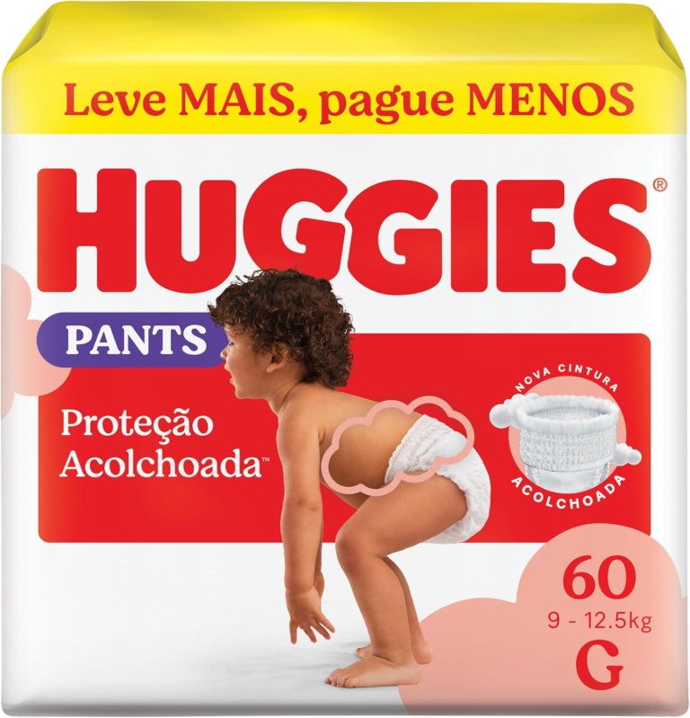 Fralda Huggies Supreme Care Pants G 60 Unidades