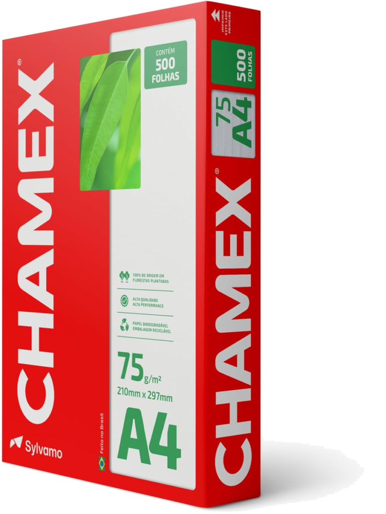 Chamex Papel Sulfite A4 75 g/m² 500 Folhas — foto 1